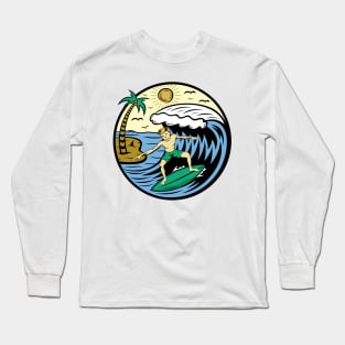 Surfing Long Sleeve T-Shirt